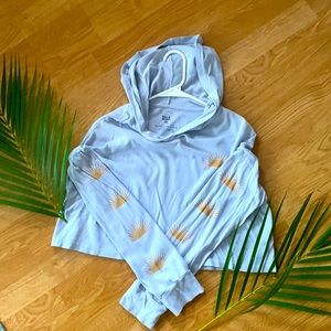 Billabong Long Sleeve Crop Top